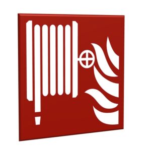 ZNAK 20 X 20 PŁYTA HYDRANT WEWNETRZNY F02 E