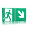 ZNAK 15 X 30 PŁYTA WYJŚCIE EWAKUACYJNE ZE STRZAŁKĄ W PRAWO W DÓŁ E02 D-PD