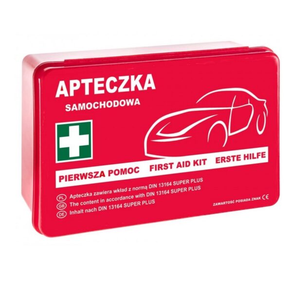 APTECZKA PIERWSZEJ POMOCY SAMOCHODOWA AS 13164 PLASTIK SUPER PLUS