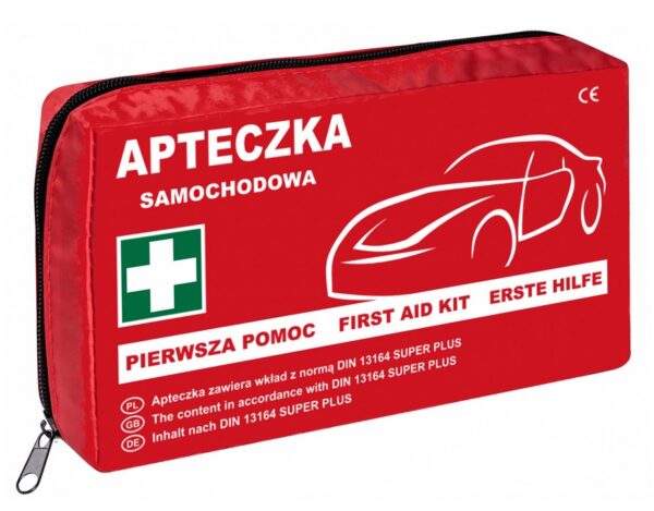 APTECZKA PIERWSZEJ POMOCY SAMOCHODOWA AS 13164 PLASTIK SUPER PLUS