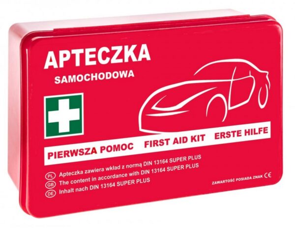 APTECZKA PIERWSZEJ POMOCY SAMOCHODOWA AS 13164 PLASTIK SUPER PLUS