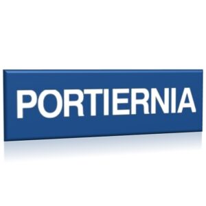 ZNAK 10 X 30 PŁYTA PORTIERNIA 801 B-23