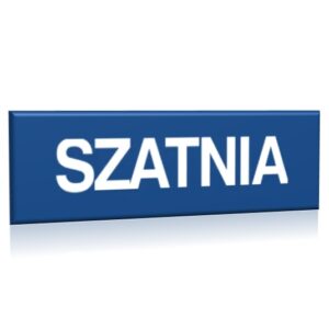 ZNAK 10 X 30 PŁYTA SZATNIA 801 B-06