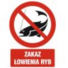 ZNAK 33 X 46 PŁYTA ZAKAZ POŁOWU RYB 656 BI