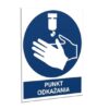 ZNAK 20 X 30 PŁYTA PUNKT ODKAŻANIA 411 J-03
