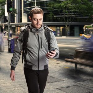 KURTKA ROBOCZA NEO TOOLS SOFTSHELL Z KAPTUREM ODPINANYM