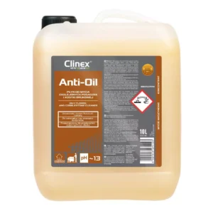 CLINEX ANTI-OIL 1LL PŁYN DO MYCIA ZAOLEJONYCH POSADZEK I KOSTKI BRUKOWEJ