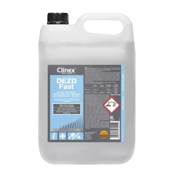 CLINEX DEZOFAST 5L PREPARAT DEZYNFEKUJĄCO-MYJĄCY