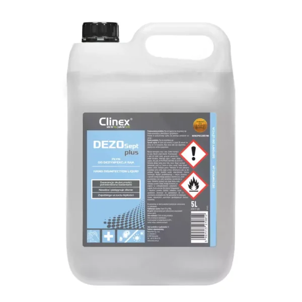 CLINEX DEZOSEPT PLUS 5L ŻEL DO DEZYNFEKCJI RĄK