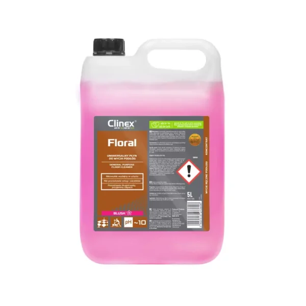 CLINEX FLORAL BLUSH 5LL UNIWERSALNY PŁYN DO MYCIA PODŁÓG