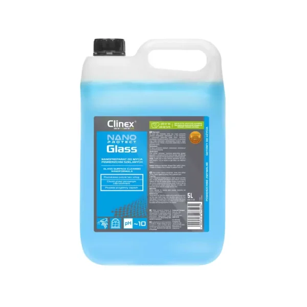 CLINEX NANO PROTECT GLASS 5L NANOPREPARAT DO MYCIA POWIESZCHNI SZKLANYCH