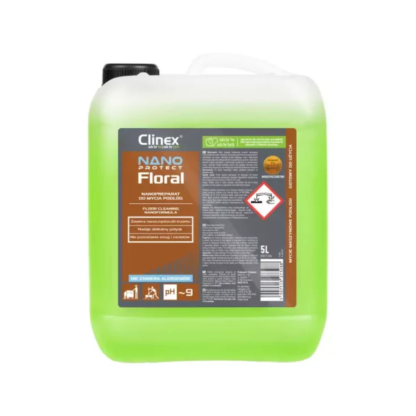 CLINEX NANO PROTECT FLORAL 5L NANOPREPARAT DO MYCIA PODŁÓG